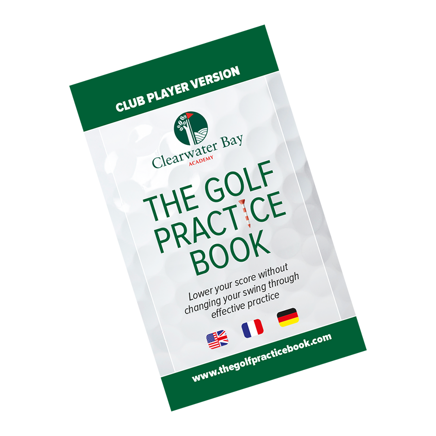 Bespoke version of Golf Practice Book
